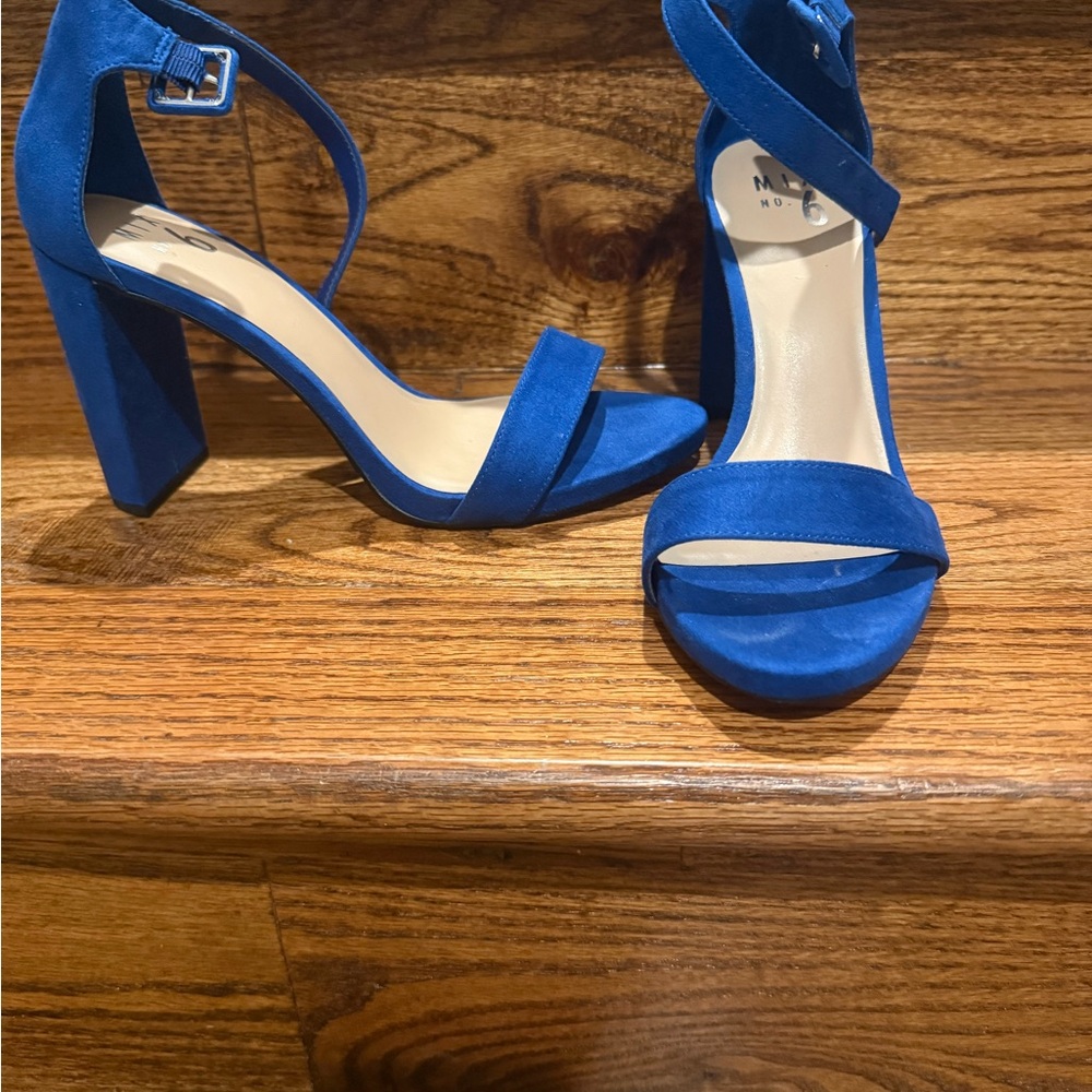 Women's Blue Heeled shoe